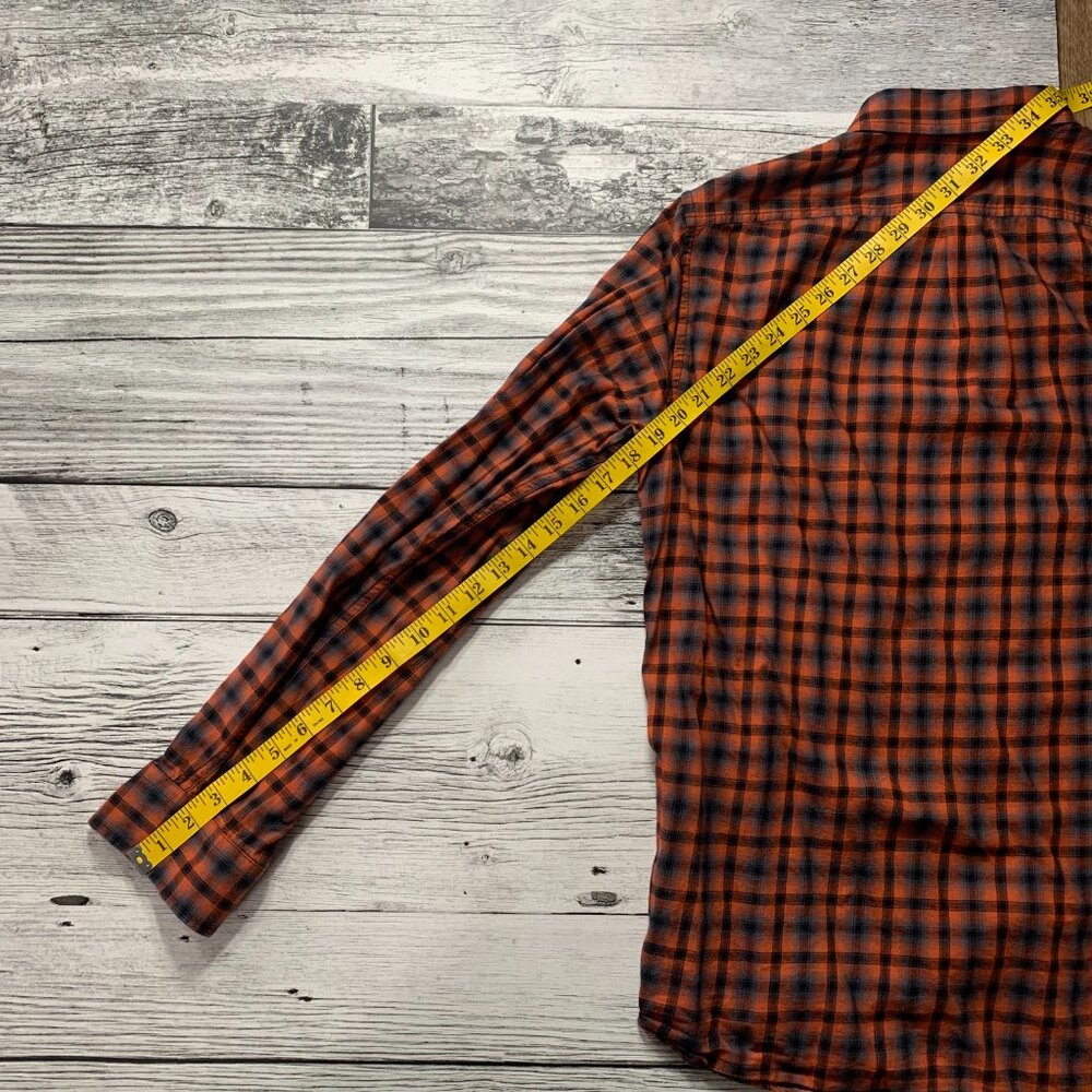 Diesel Checkered Print Long Sleeve Casual Shirt - Picture 12 of 12